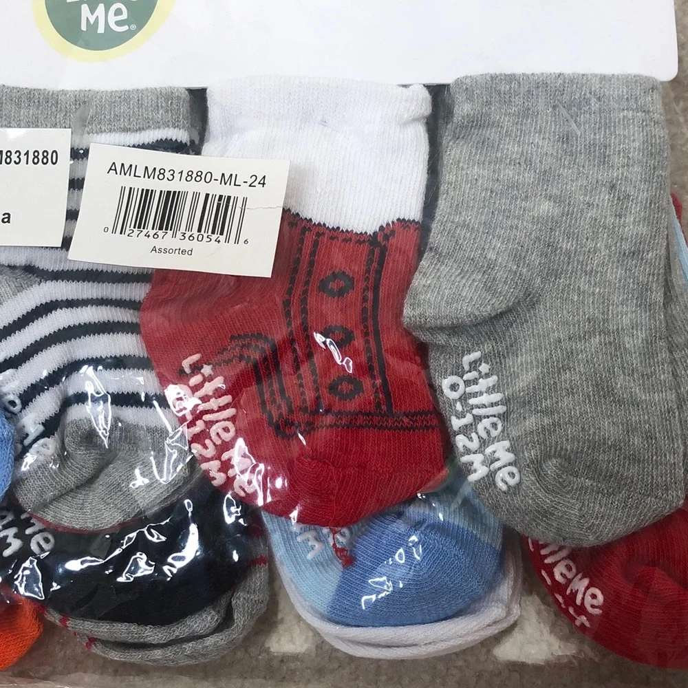 Baby Boy’s Little Me Infant Sock Pack